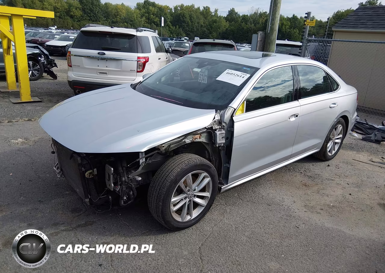 2020 Volkswagen Passat 2.0T Se VIN:1VWWA7A34LC027422 - 2