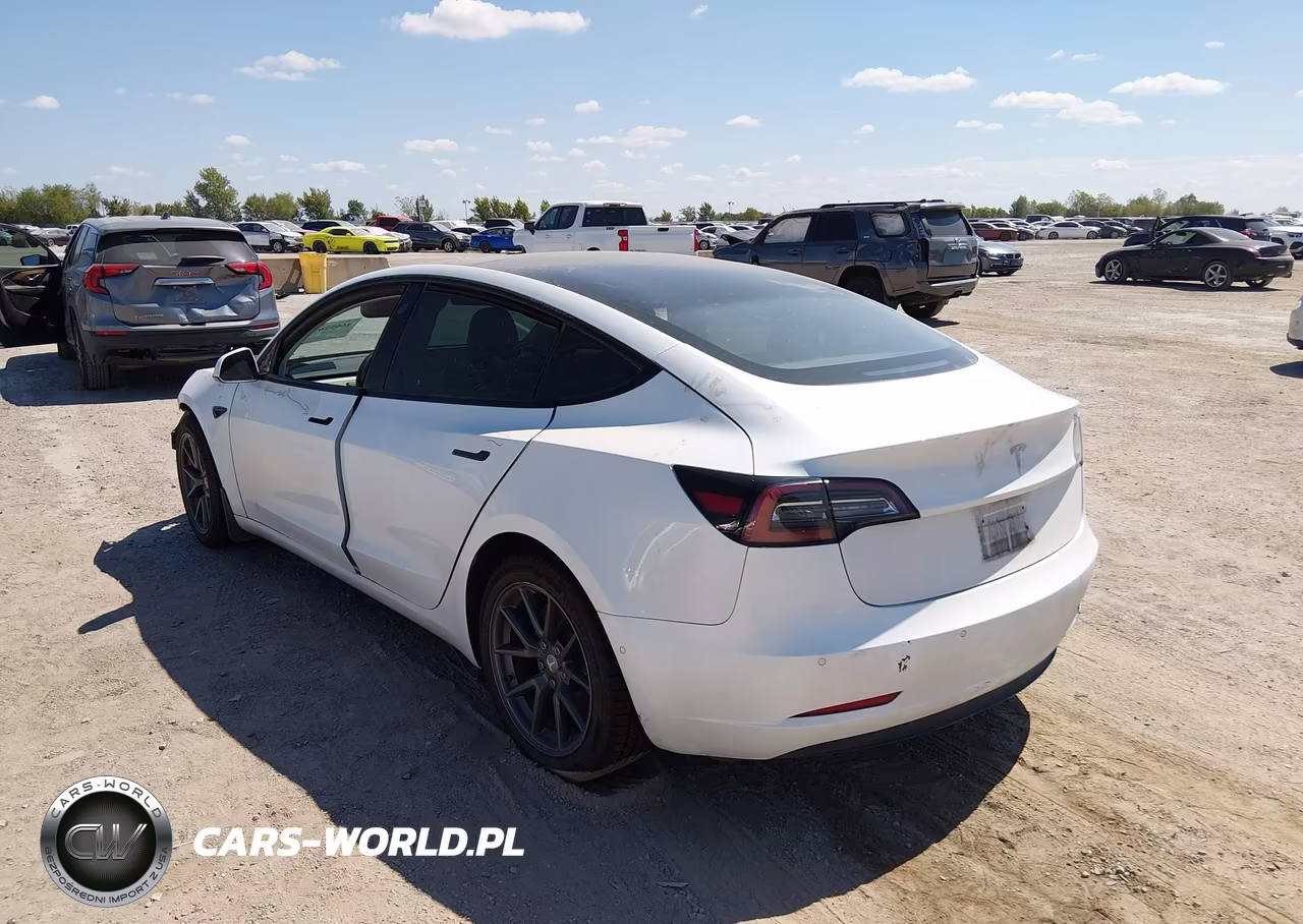 2021 Tesla Model 3 Standard Range Plus Rear-Wheel Drive VIN:5YJ3E1EA1MF851544 - 3