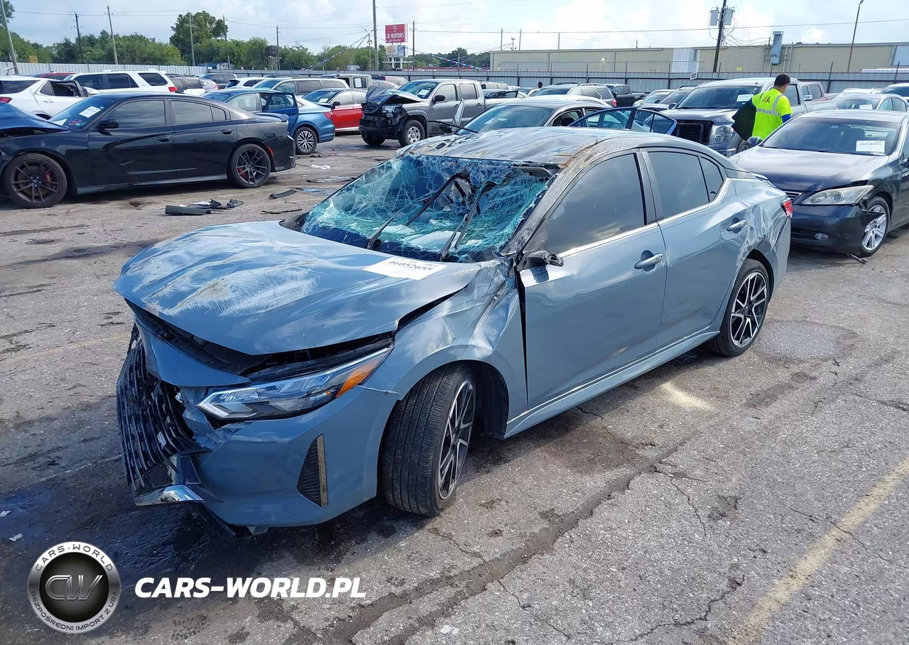 2025 Nissan Sentra Sr VIN:3N1AB8DV1SY403368 - 2