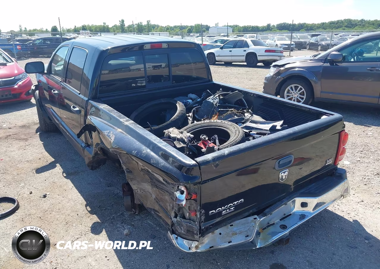 2005 Dodge Dakota Slt VIN:1D7HW48N25S155305 - 3