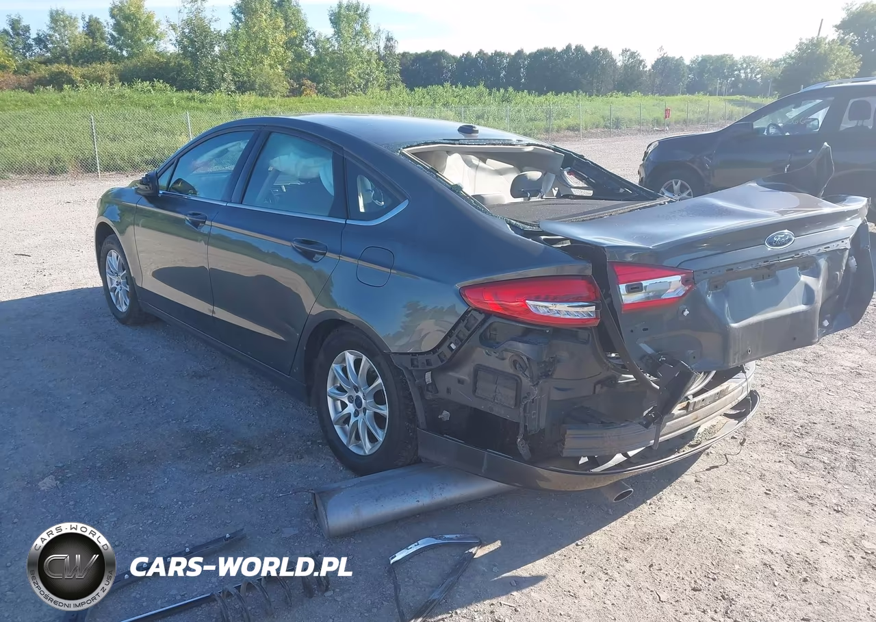 2017 Ford Fusion S VIN:3FA6P0G75HR337094 - 3