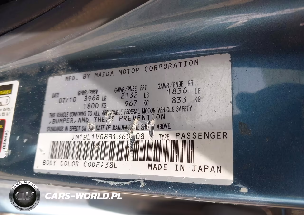 2011 Mazda Mazda3 I Touring VIN:JM1BL1VG8B1360108 - 9