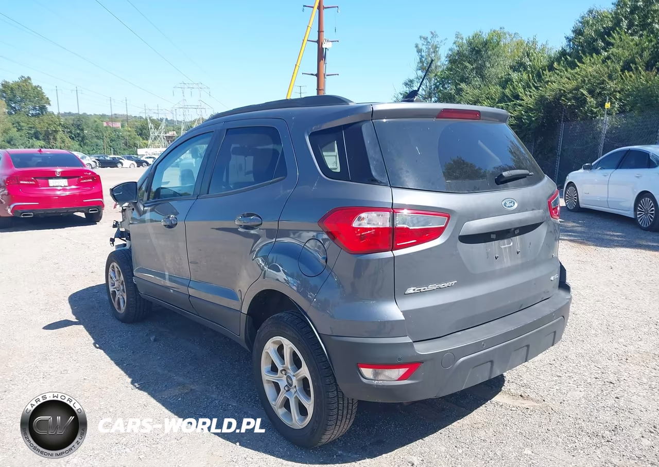 2021 Ford Ecosport Se VIN:MAJ6S3GL0MC408238 - 3
