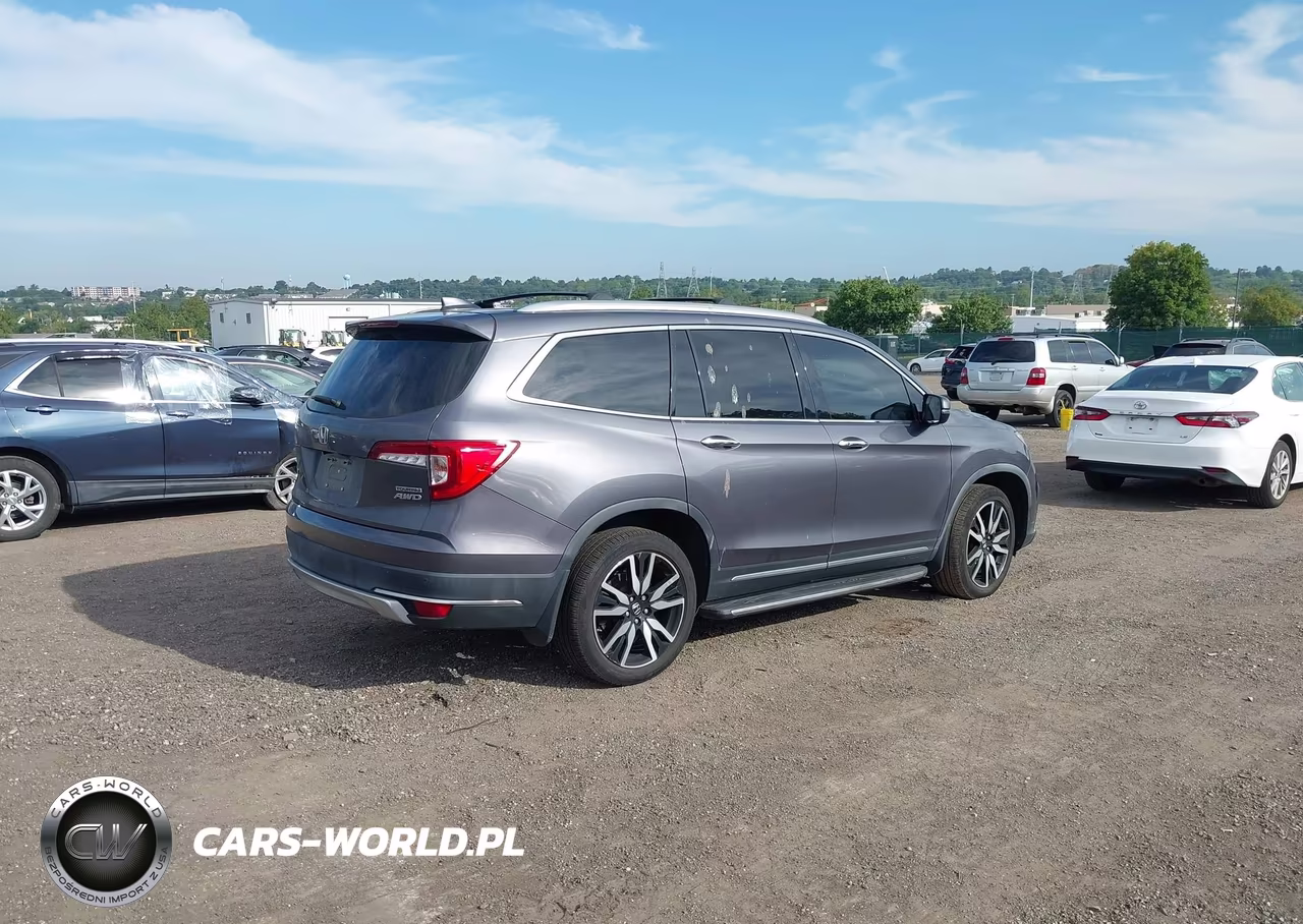 2020 Honda Pilot Awd Touring 8 Passenger VIN:5FNYF6H9XLB009575 - 4