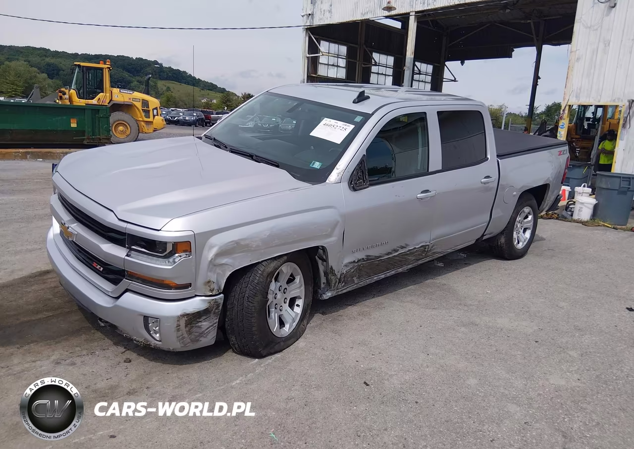 2018 Chevrolet Silverado 1500 2Lt VIN:3GCUKREC0JG314294 - 2