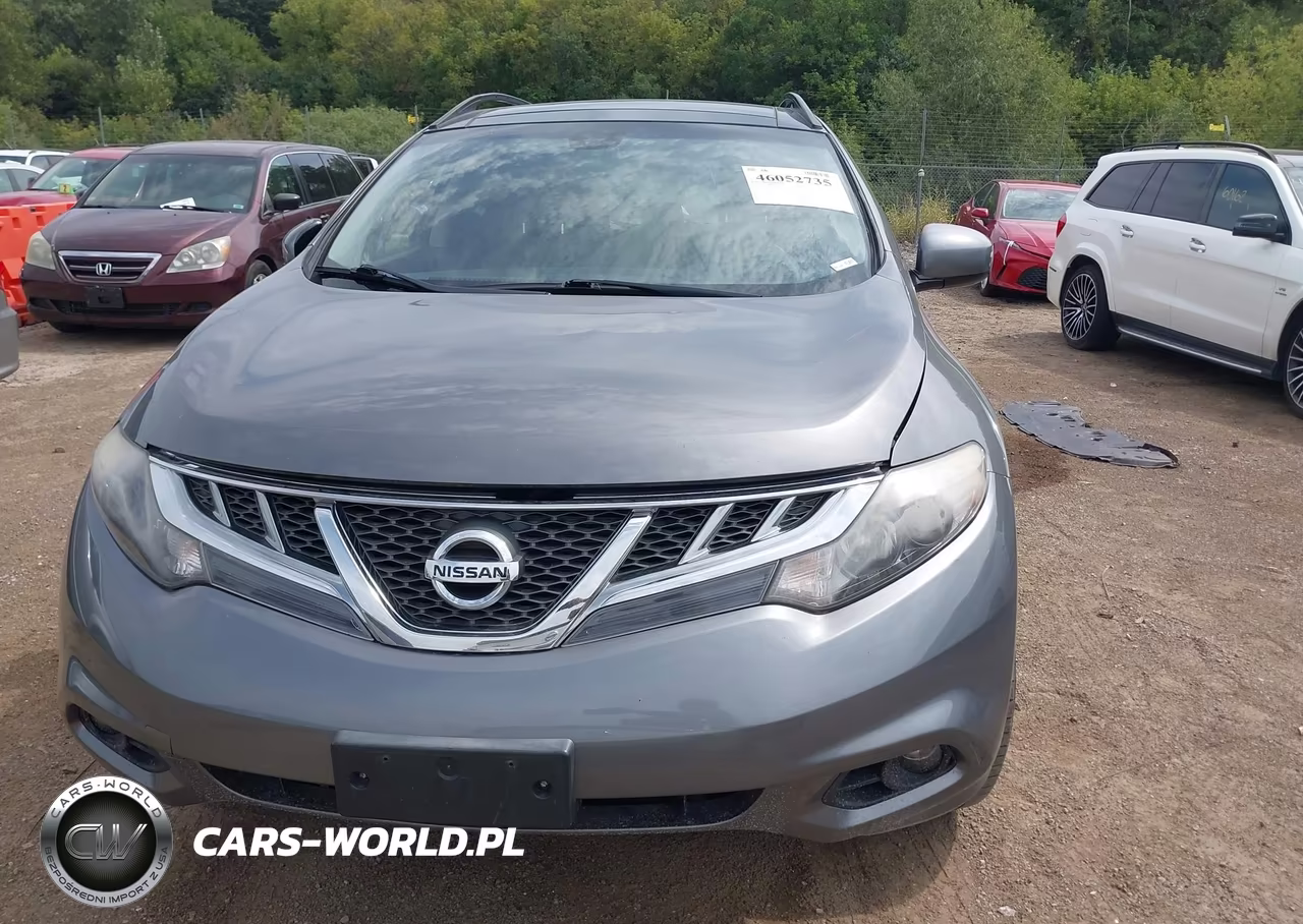 2014 Nissan Murano Sl VIN:JN8AZ1MW2EW503374 - 12