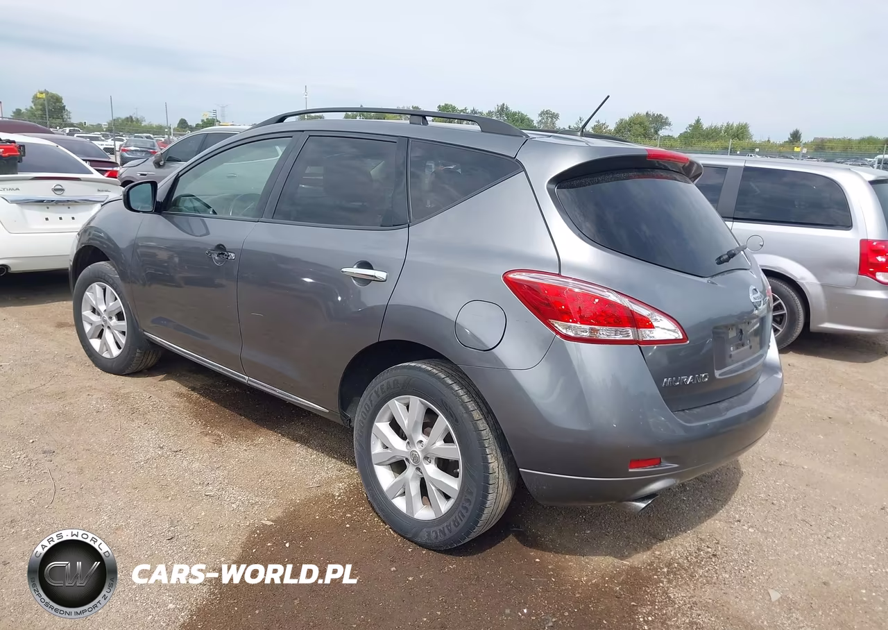 2014 Nissan Murano Sl VIN:JN8AZ1MW2EW503374 - 3
