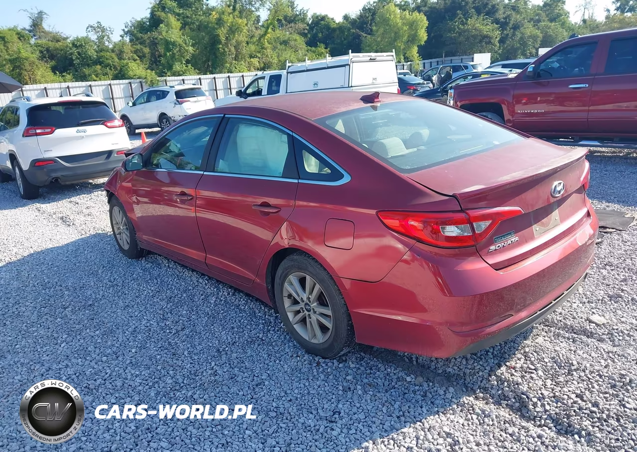 2016 Hyundai Sonata Se VIN:5NPE24AF2GH271231 - 3