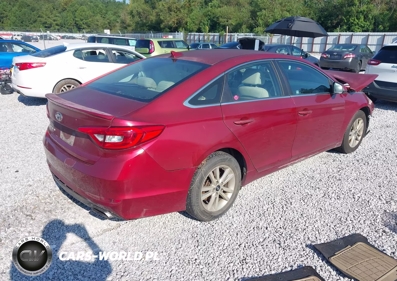 2016 Hyundai Sonata Se VIN:5NPE24AF2GH271231 - 4
