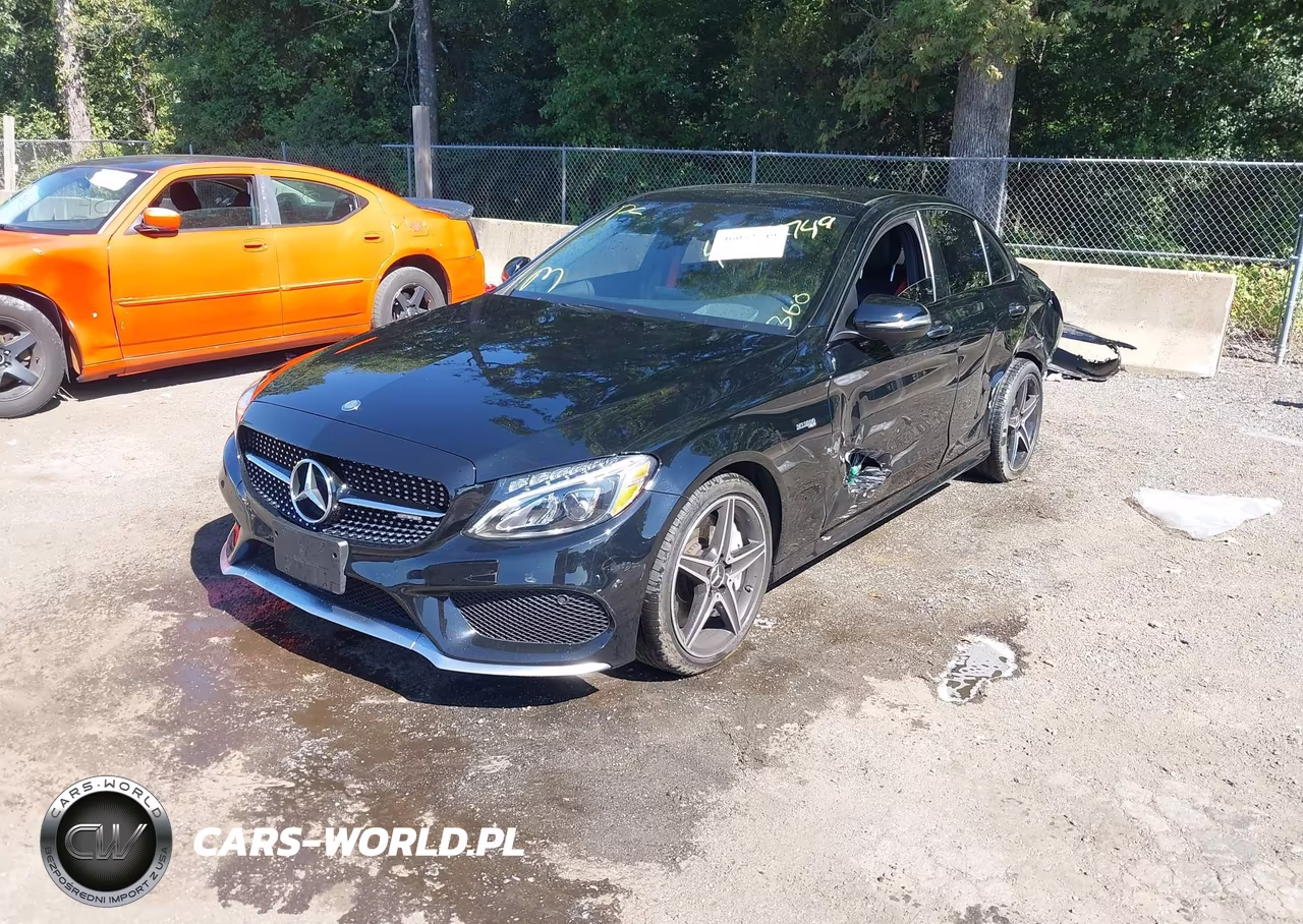 2017 Mercedes-Benz Amg C 43 4Matic VIN:55SWF6EB8HU193466 - 2