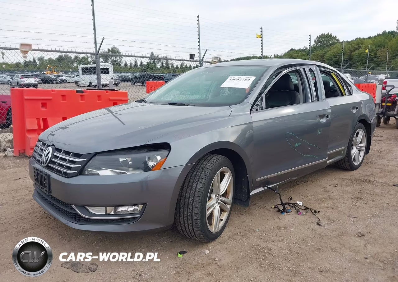 2013 Volkswagen Passat 2.0L Tdi Sel Premium VIN:1VWCN7A31DC082788 - 2