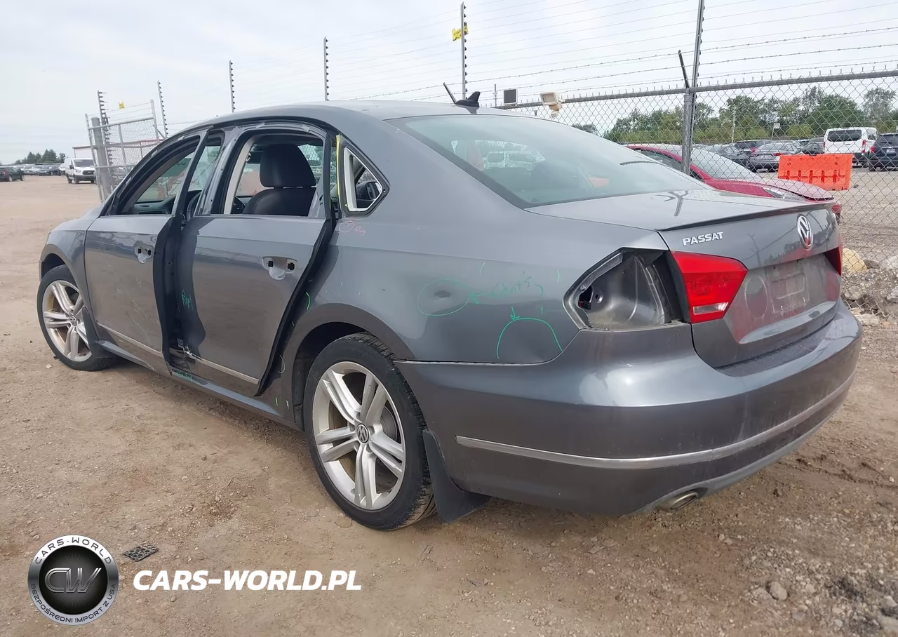 2013 Volkswagen Passat 2.0L Tdi Sel Premium VIN:1VWCN7A31DC082788 - 3