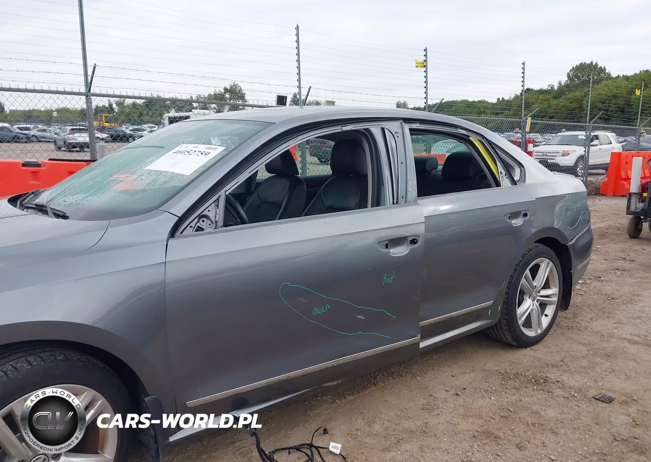 2013 Volkswagen Passat 2.0L Tdi Sel Premium VIN:1VWCN7A31DC082788 - 6