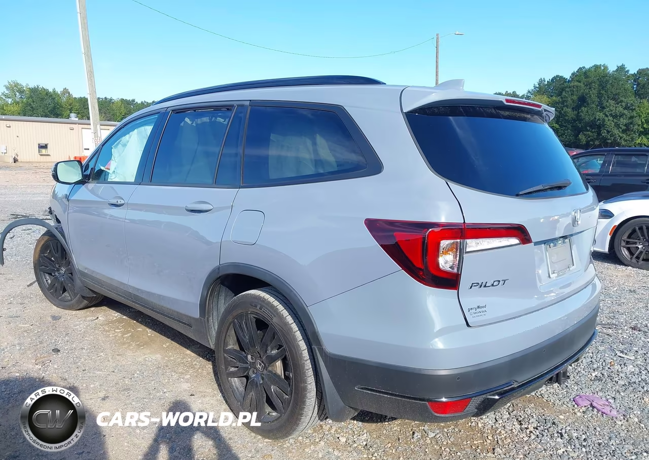 2022 Honda Pilot Awd Black Edition VIN:5FNYF6H75NB052920 - 3
