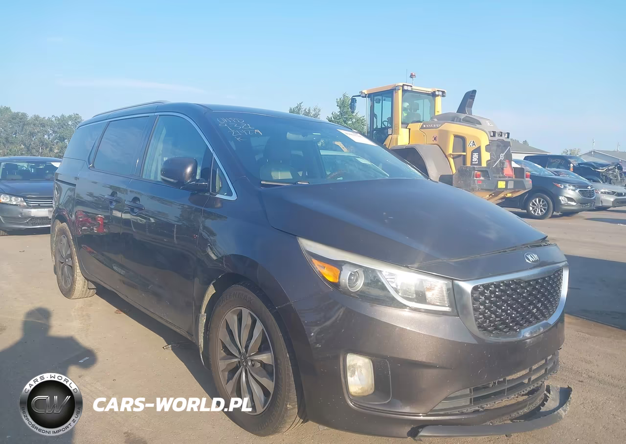 2015 Kia Sedona Sx VIN:KNDMC5C13F6038855 - 1