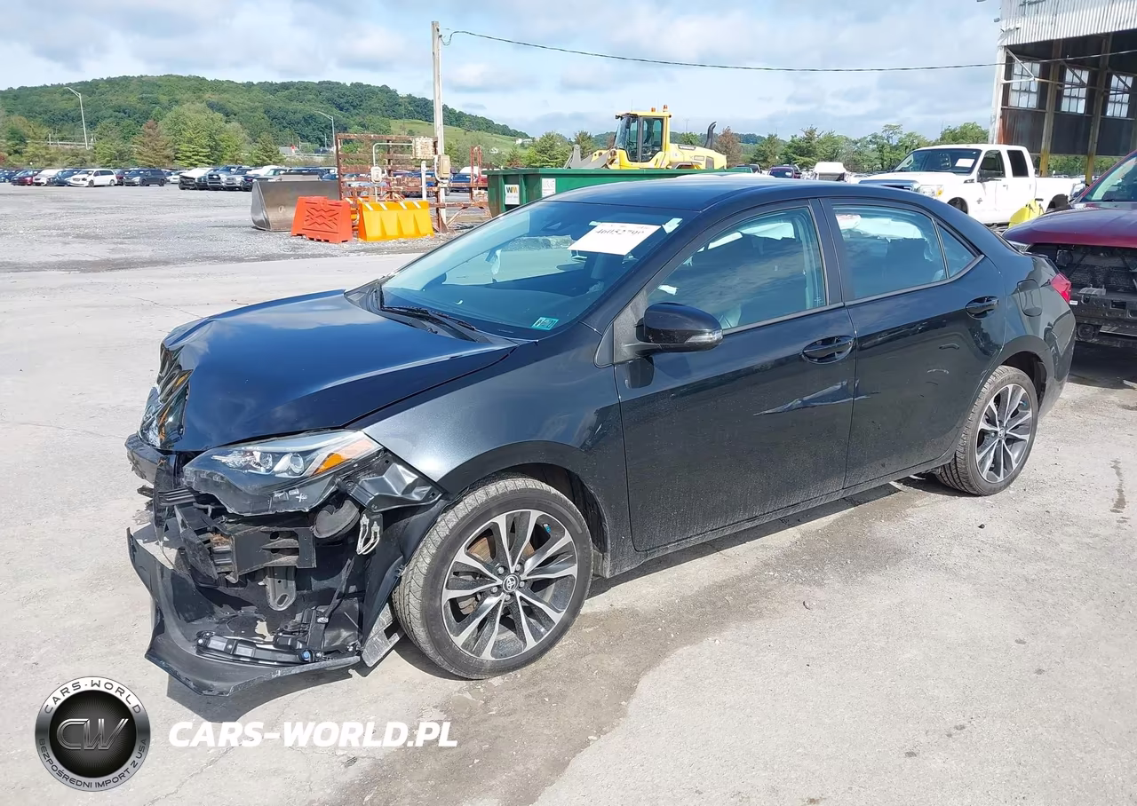2018 Toyota Corolla Se VIN:2T1BURHE4JC109571 - 2