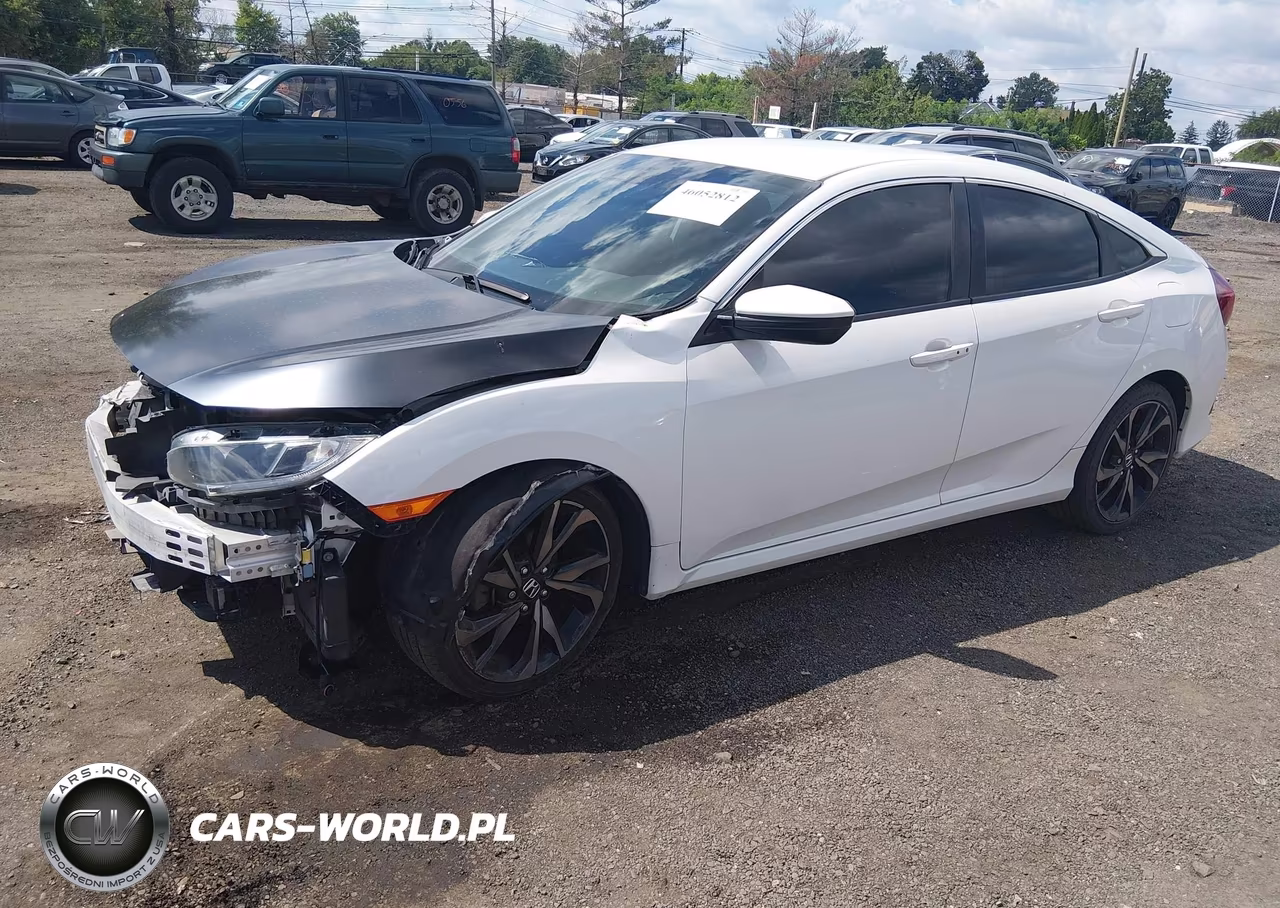 2021 Honda Civic Sport VIN:2HGFC2F84MH533613 - 2