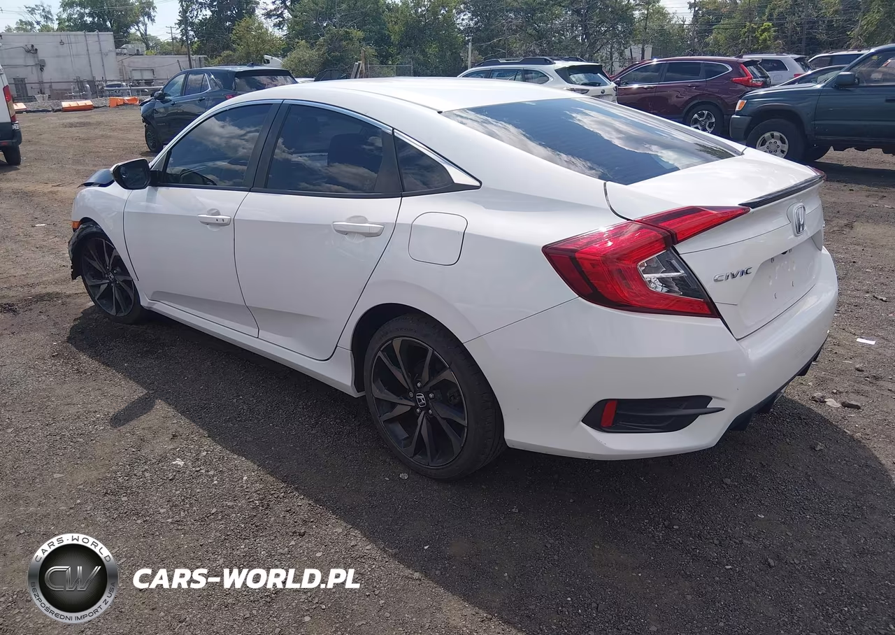 2021 Honda Civic Sport VIN:2HGFC2F84MH533613 - 3