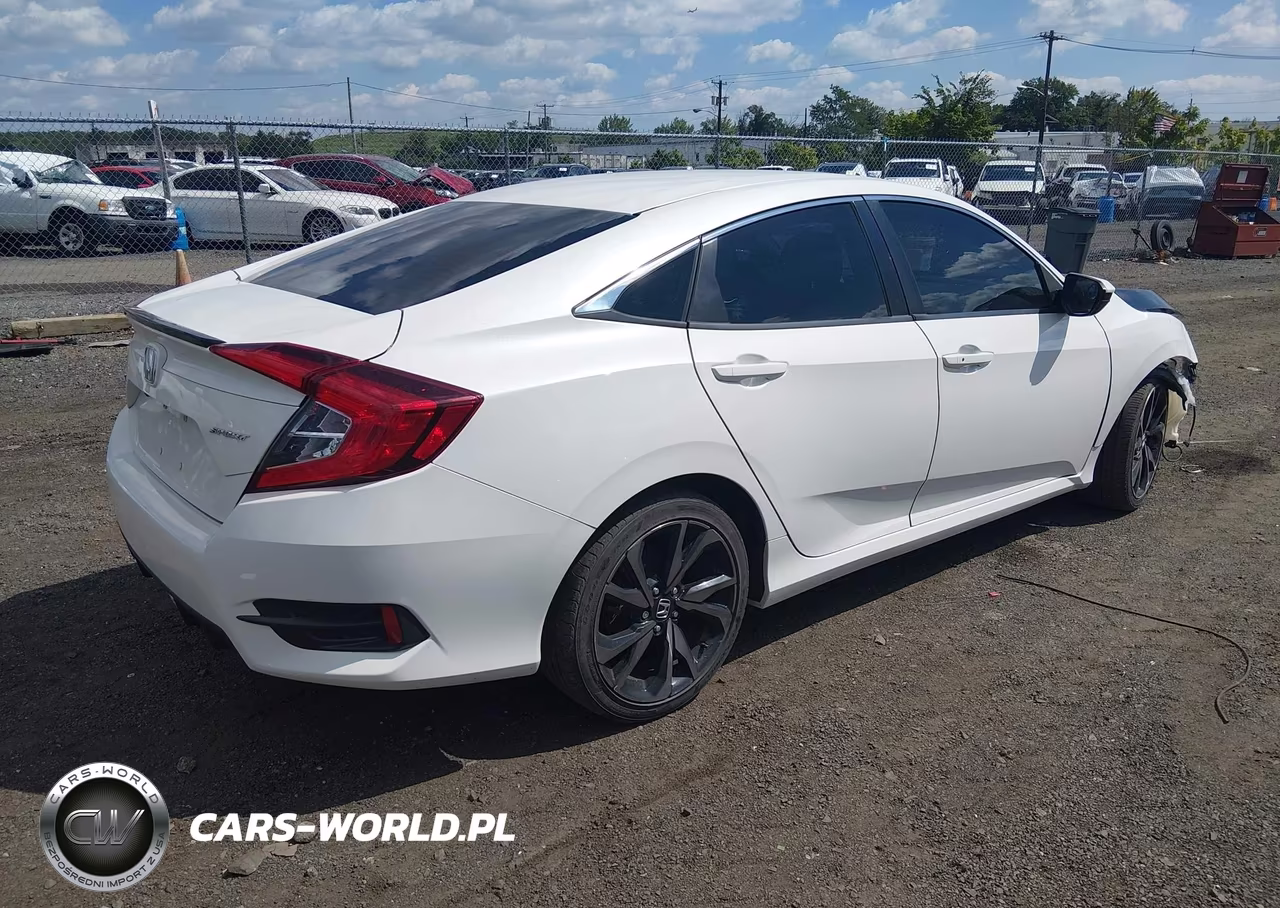 2021 Honda Civic Sport VIN:2HGFC2F84MH533613 - 4