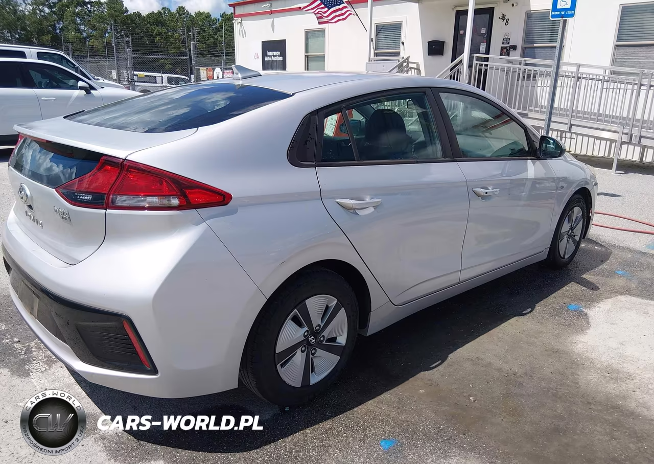 2019 Hyundai Ioniq Hybrid Blue VIN:KMHC65LC9KU155944 - 4