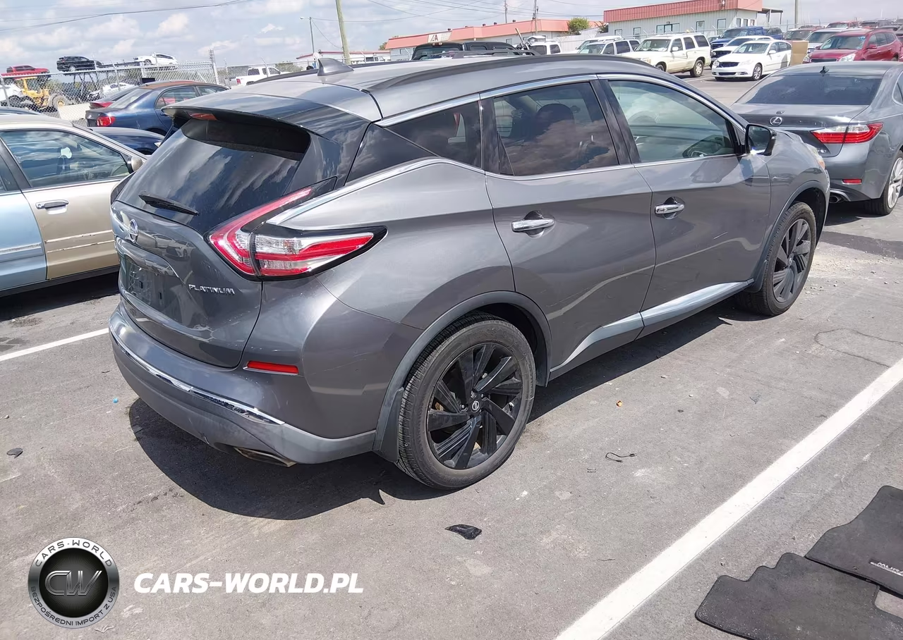 2017 Nissan Murano Platinum VIN:5N1AZ2MG6HN191799 - 4
