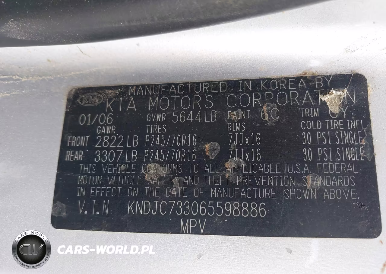 2006 Kia Sorento Ex-Lx VIN:KNDJC733065598886 - 9
