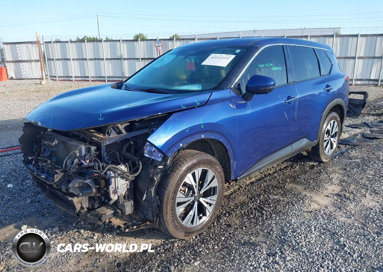 2021 Nissan Rogue Sv Fwd VIN:5N1AT3BA8MC818949 - 2