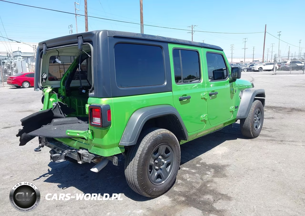 2025 Jeep Wrangler 4-Door Sport 4X4 VIN:1C4PJXDG0SW553114 - 4