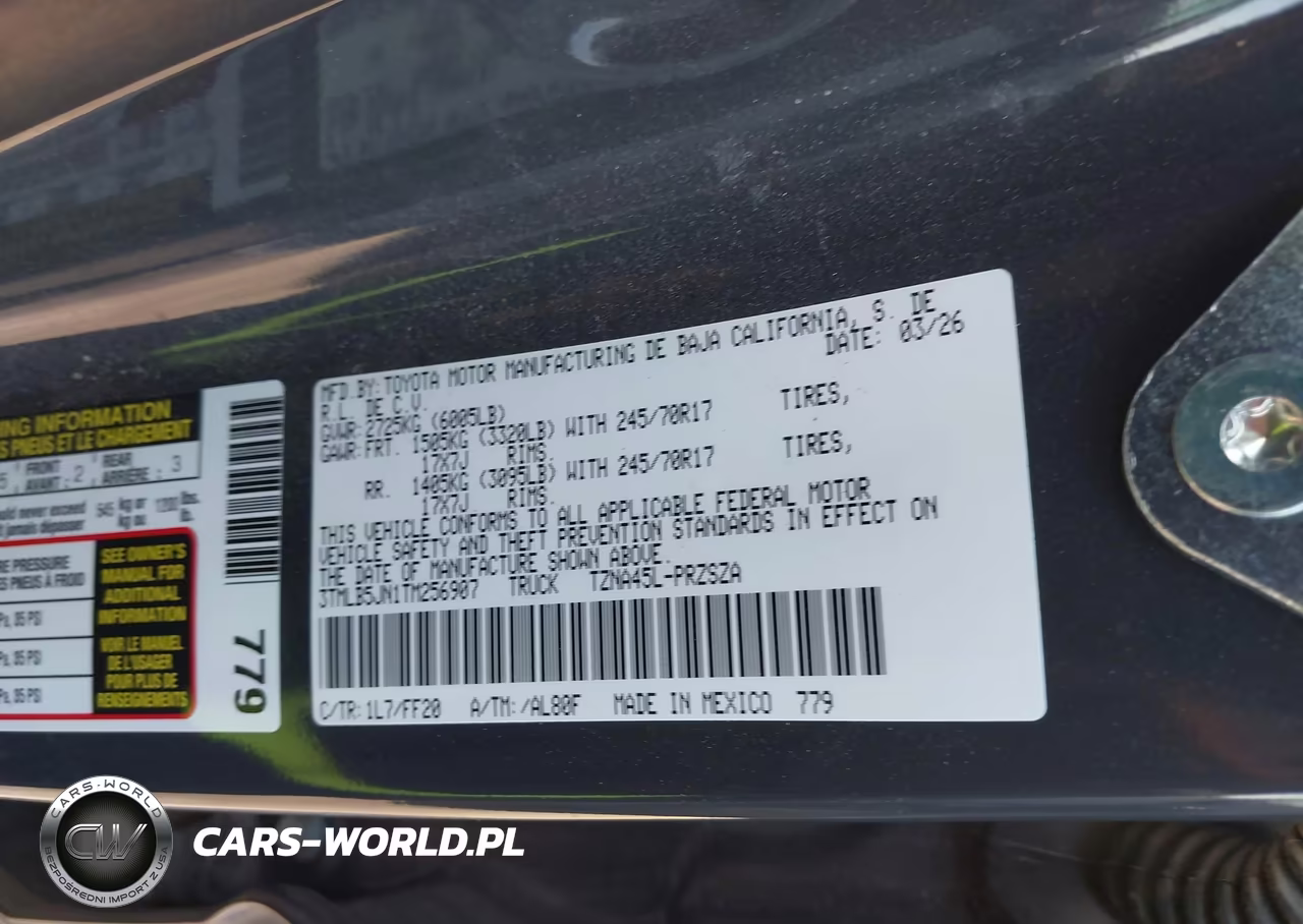 2026 Toyota Tacoma Sr5 VIN:3TMLB5JN1TM256907 - 9