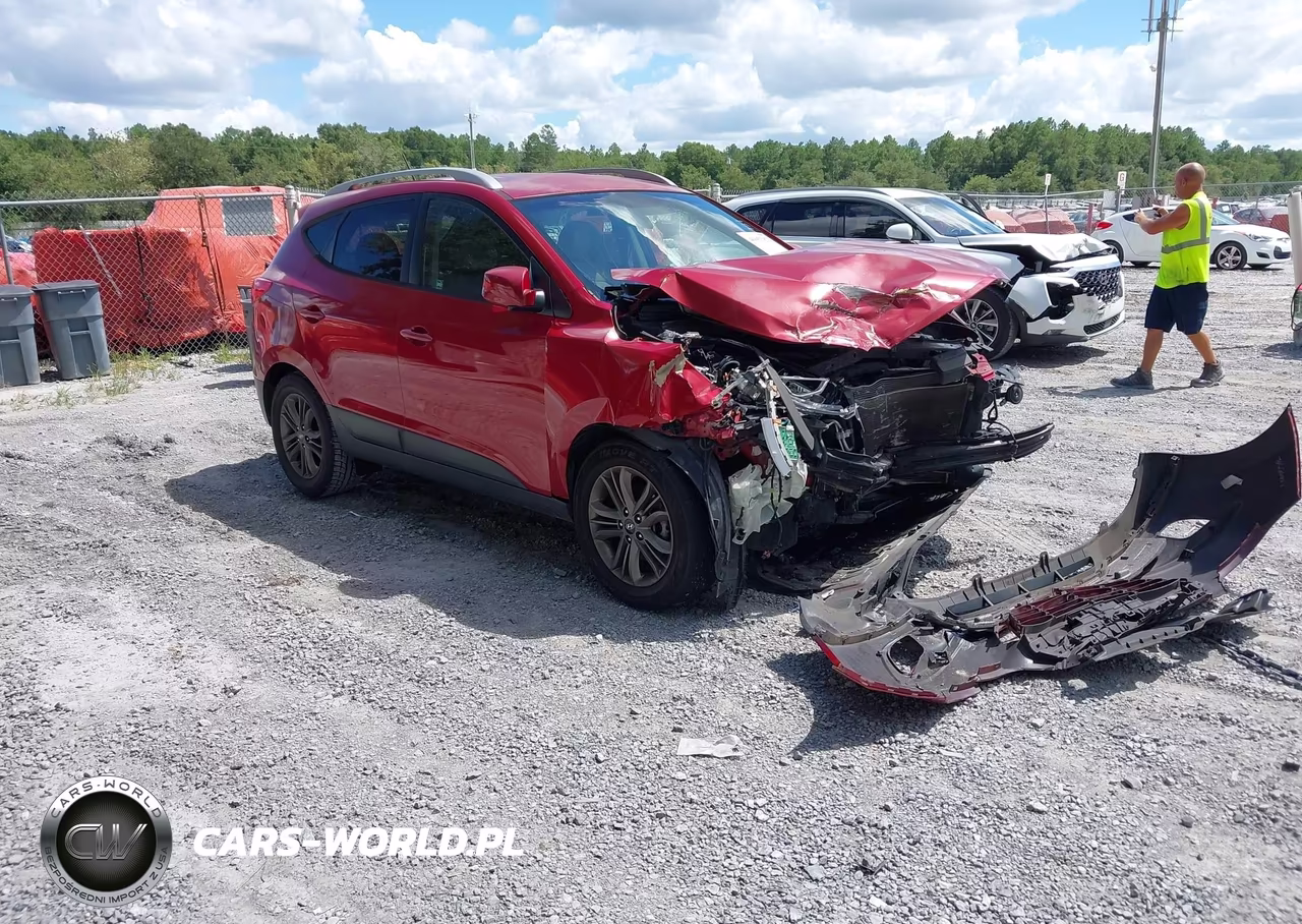 2014 Hyundai Tucson Se VIN:KM8JU3AG6EU826899 - 1