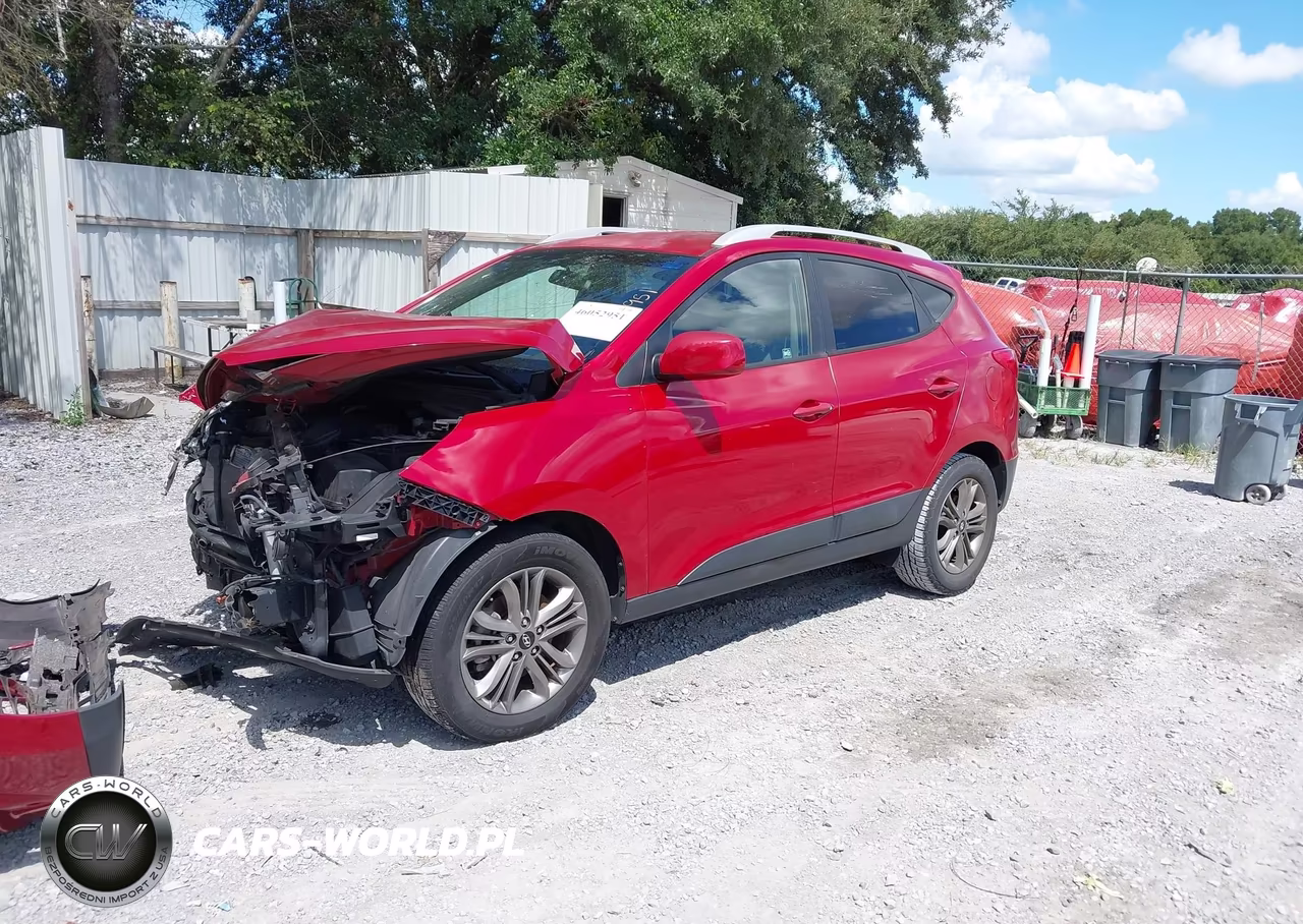 2014 Hyundai Tucson Se VIN:KM8JU3AG6EU826899 - 2