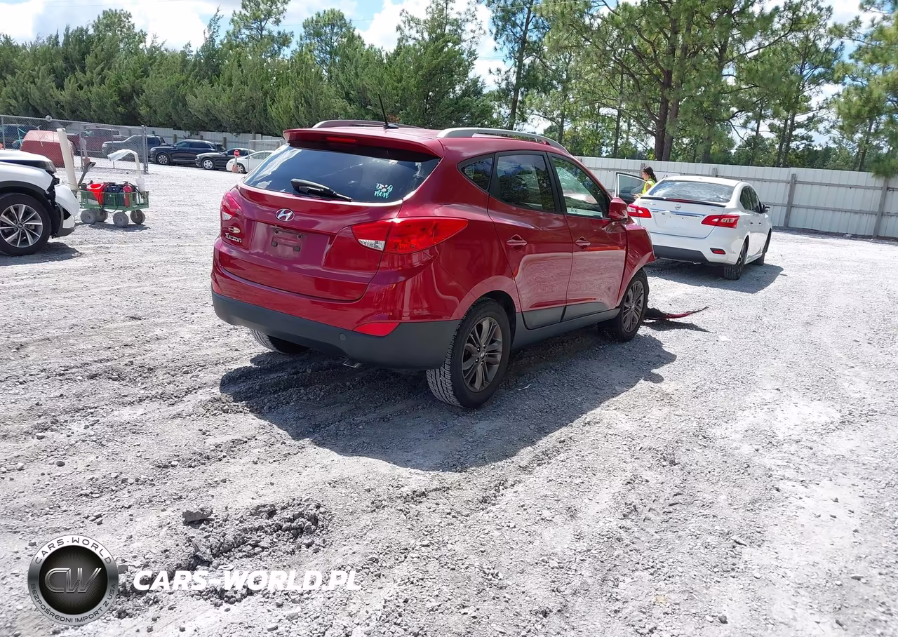 2014 Hyundai Tucson Se VIN:KM8JU3AG6EU826899 - 4