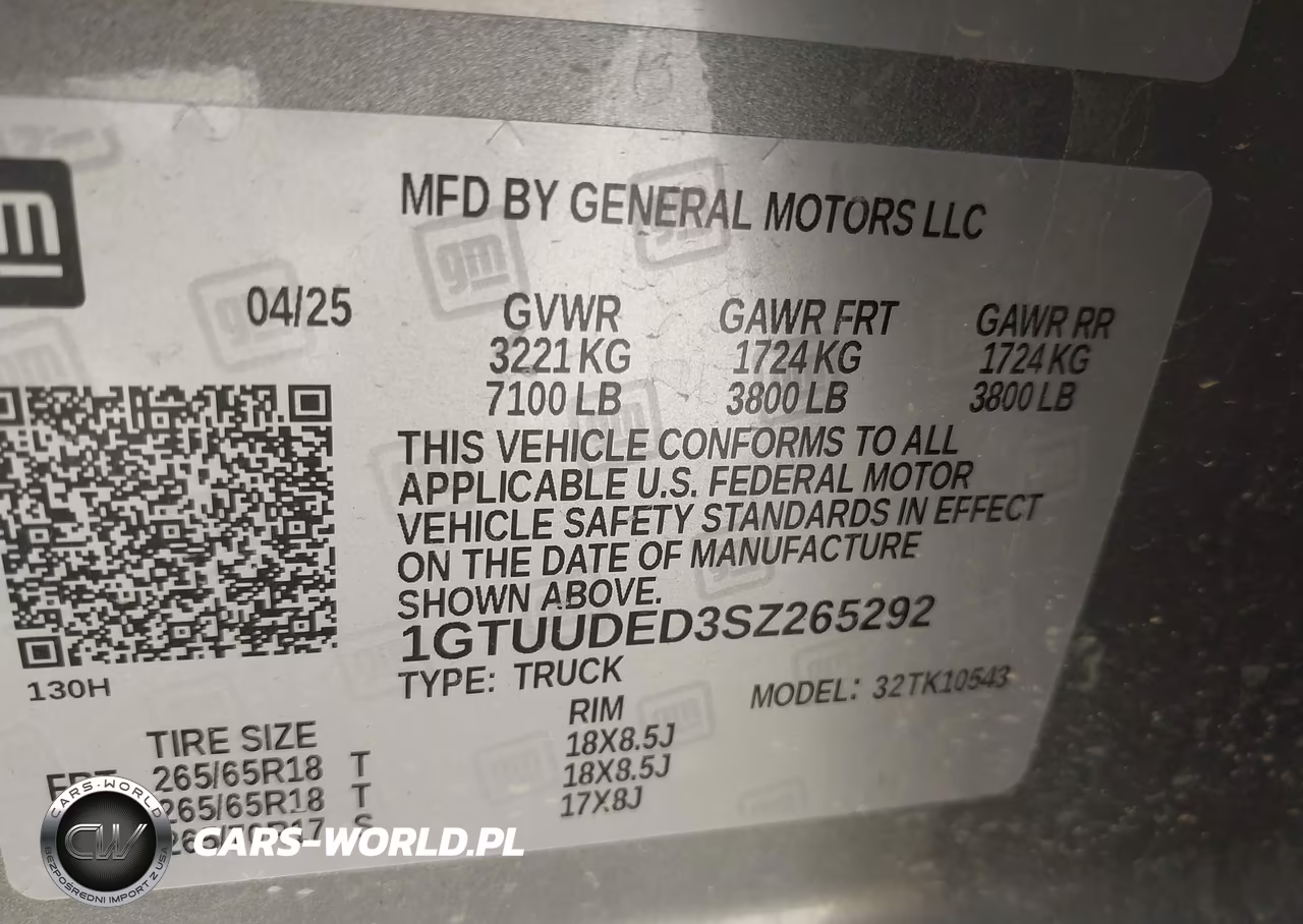 2025 GMC Sierra 1500 4Wd Short Box Slt VIN:1GTUUDED3SZ265292 - 9