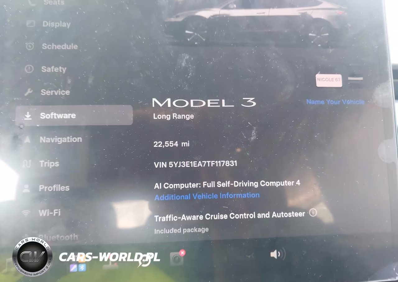 2026 Tesla Model 3 Premium Rear-Wheel Drive-Rear-Wheel Drive VIN:5YJ3E1EA7TF117831 - 7