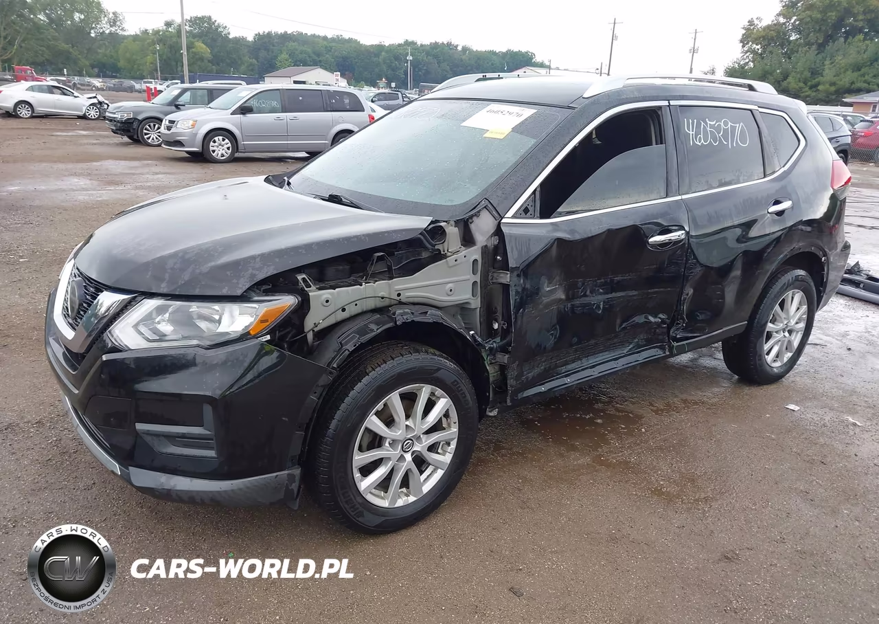 2018 Nissan Rogue Sv VIN:KNMAT2MVXJP619341 - 2