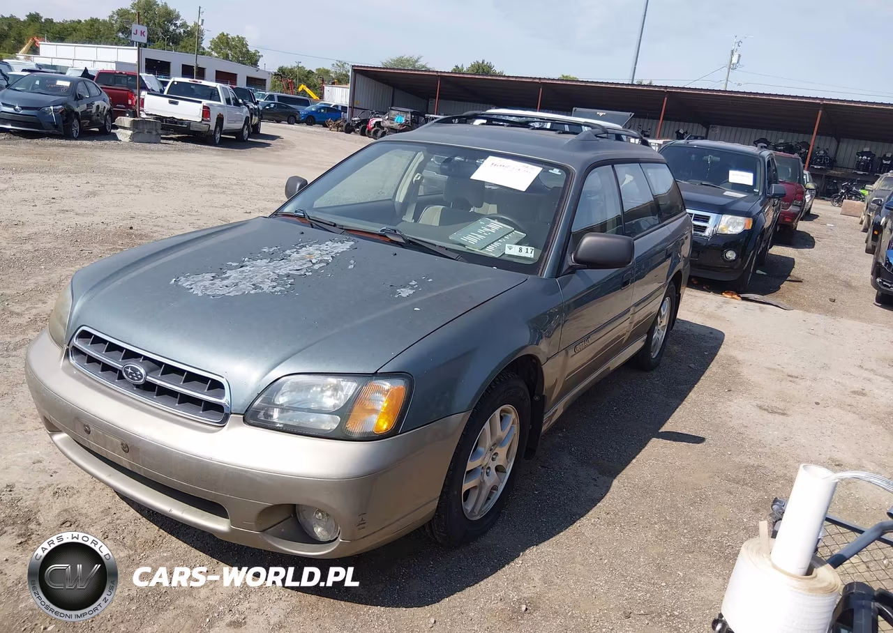 2002 Subaru Outback VIN:4S3BH675227651940 - 2