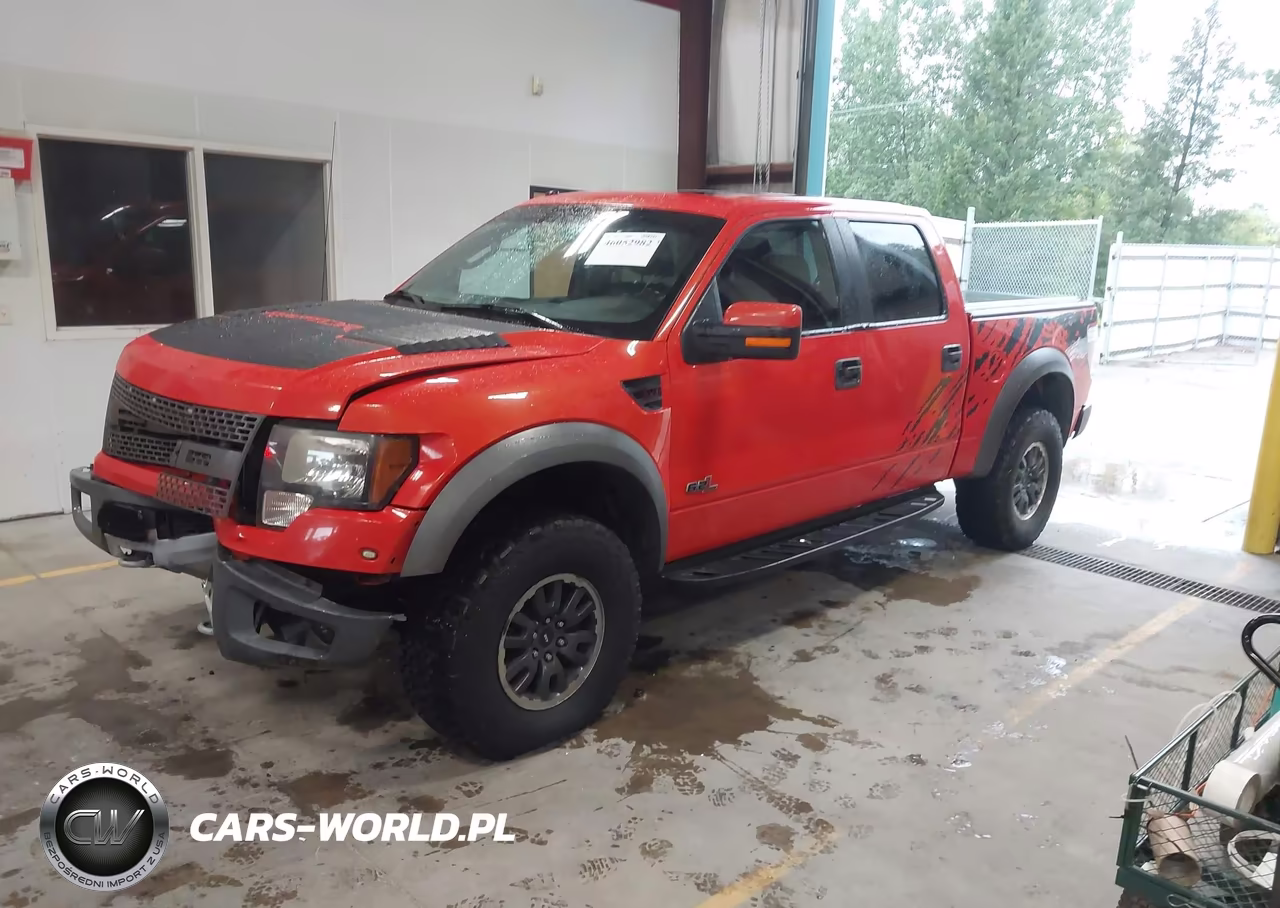 2011 Ford F-150 Svt Raptor VIN:1FTFW1R61BFA51898 - 2