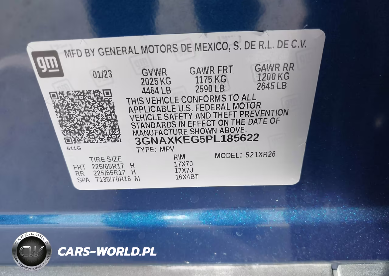 2023 Chevrolet Equinox Fwd Lt VIN:3GNAXKEG5PL185622 - 9