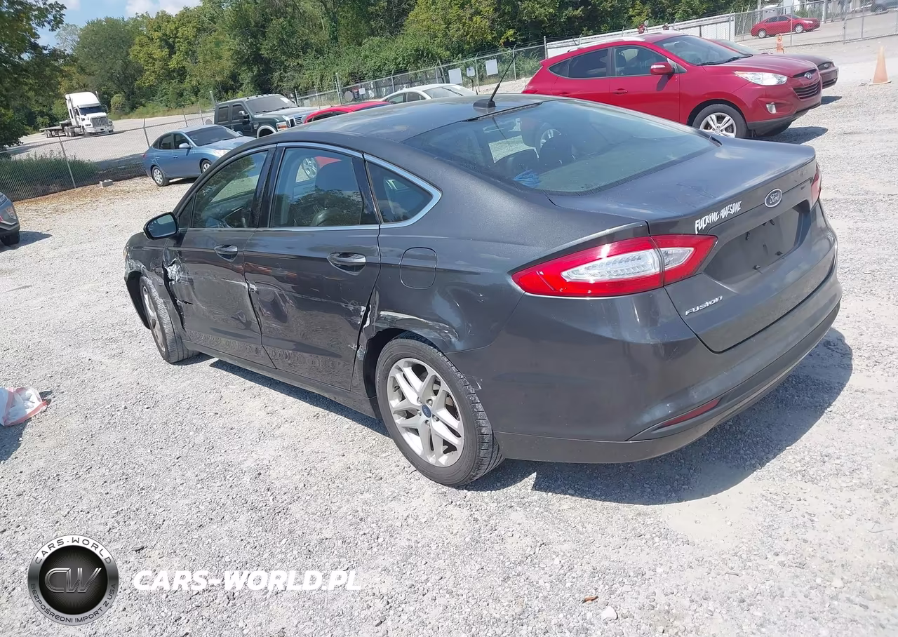 2016 Ford Fusion Se VIN:3FA6P0HD4GR122180 - 3