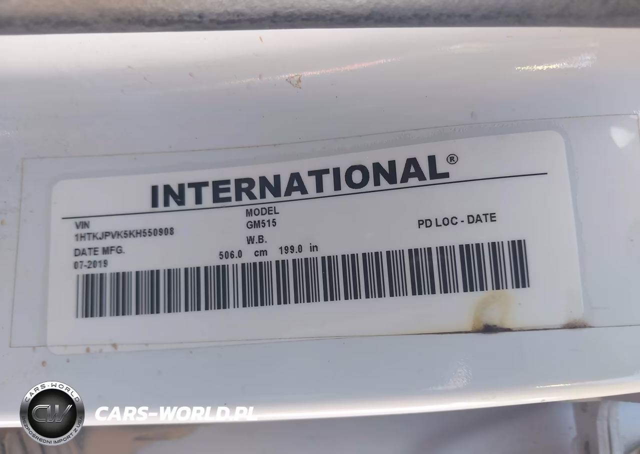 2019 Chevrolet Silverado 6500Hd 1Wt VIN:1HTKJPVK5KH550908 - 9