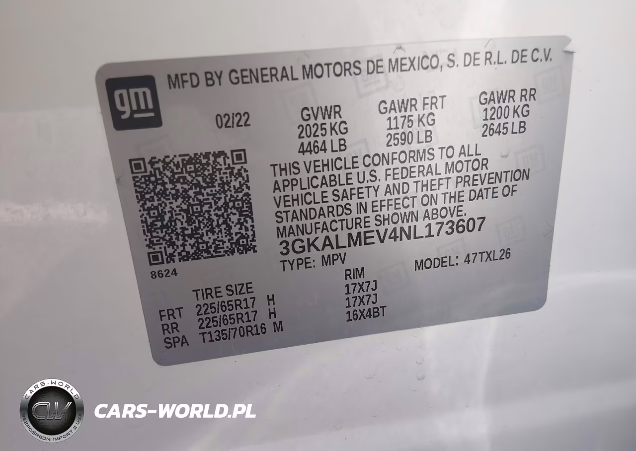 2022 GMC Terrain Fwd Sle VIN:3GKALMEV4NL173607 - 9