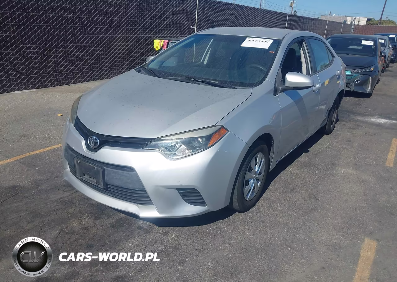 2015 Toyota Corolla L VIN:5YFBURHE8FP363498 - 2