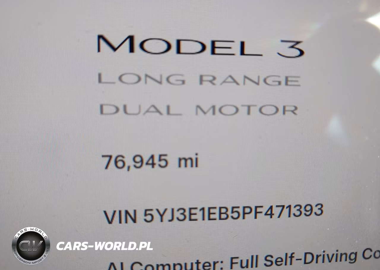2023 Tesla Model 3 Long Range Dual Motor All-Wheel Drive VIN:5YJ3E1EB5PF471393 - 15