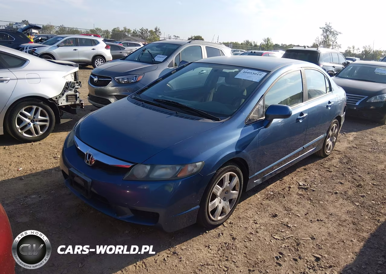 2009 Honda Civic Lx VIN:19XFA16569E033444 - 2