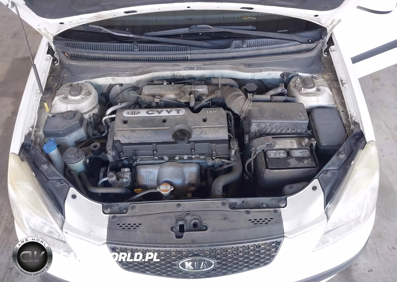 2009 Kia Rio Lx VIN:KNADE223396550922 - 10