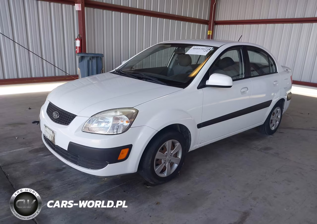 2009 Kia Rio Lx VIN:KNADE223396550922 - 2