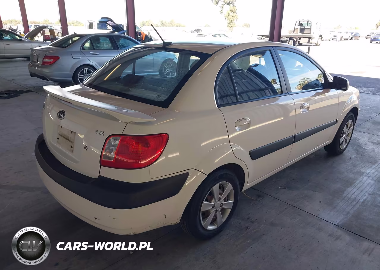 2009 Kia Rio Lx VIN:KNADE223396550922 - 4