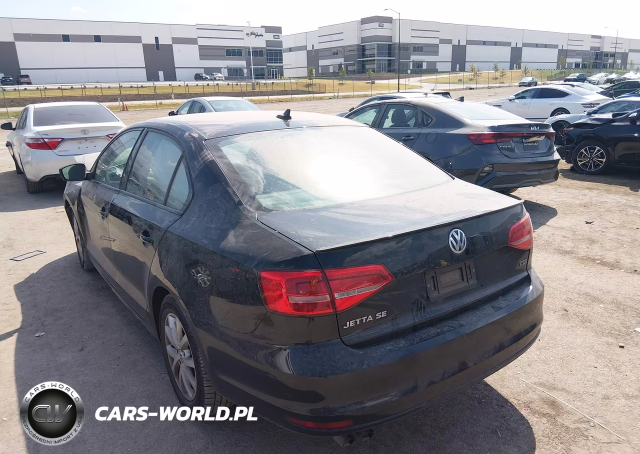 2015 Volkswagen Jetta 1.8T Se VIN:3VWD07AJXFM343399 - 3