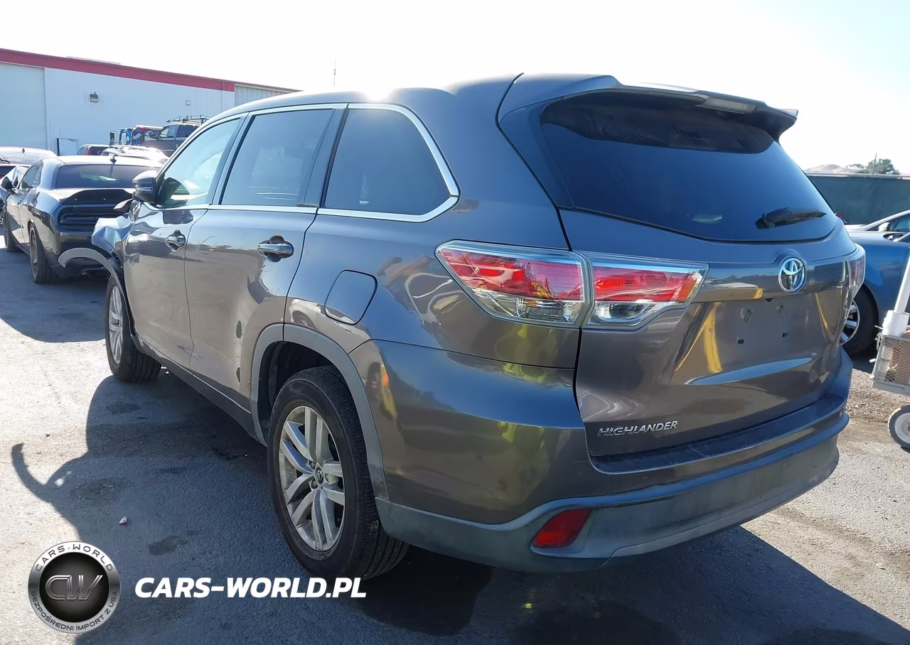 2016 Toyota Highlander Le VIN:5TDZARFH3GS020661 - 3