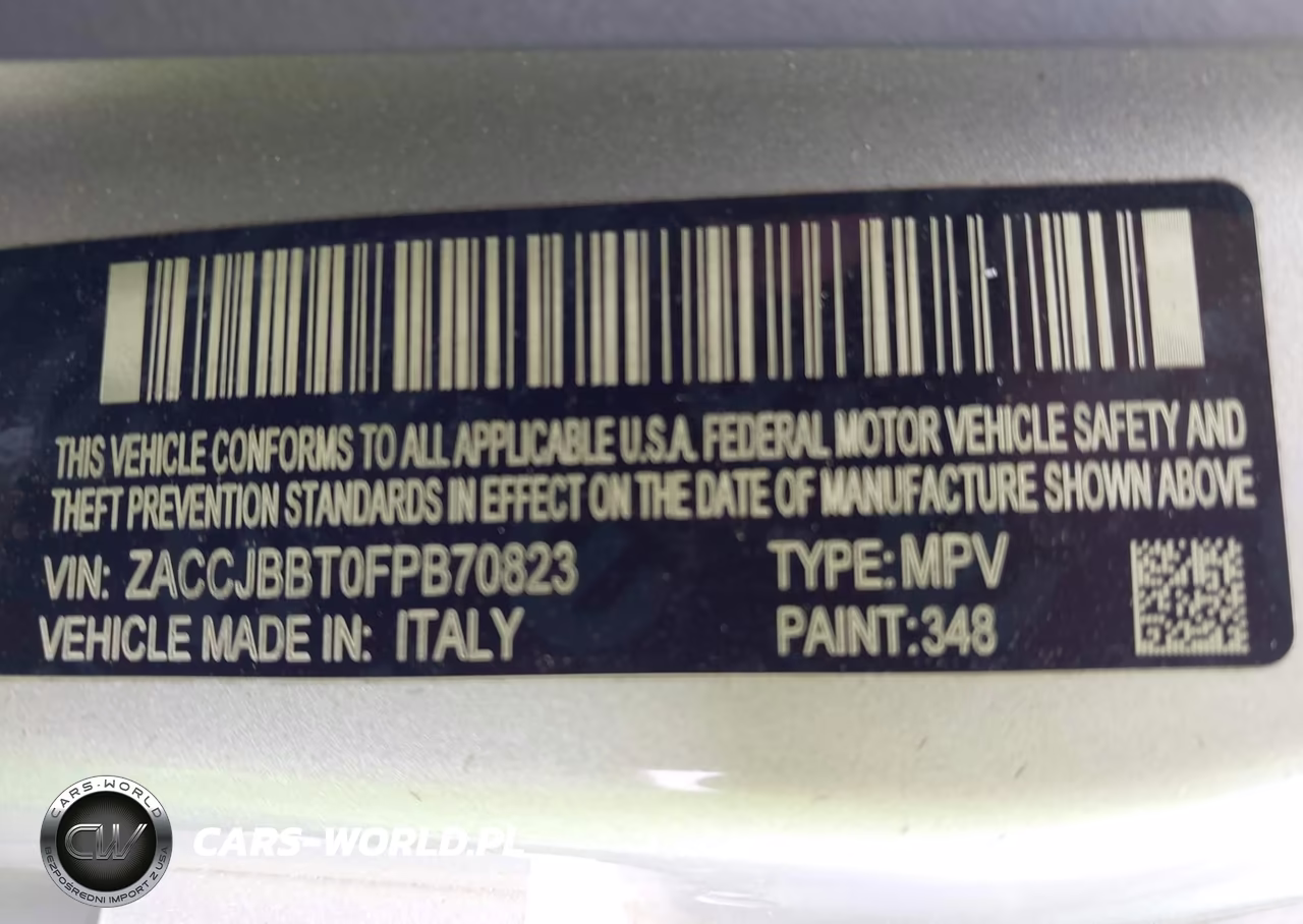 JEEP RENEGADE L VIN:ZACCJBBT0FPB70823 - 9
